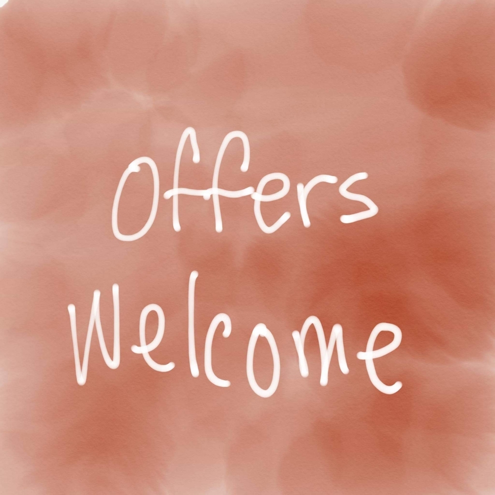 All reasonable offers welcome!